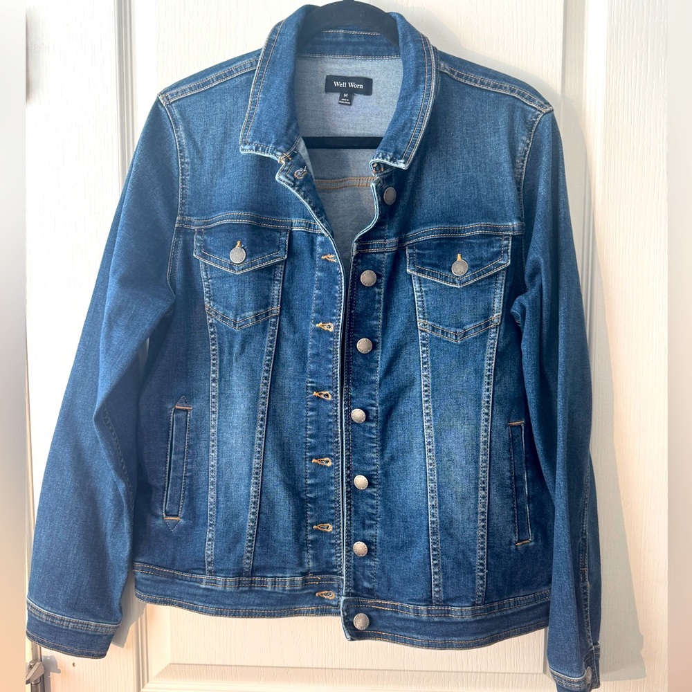 Well Worn Danish Jacket -Women's M
Med Dark Wash - Picture 1 of 9